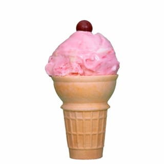 Kids scoop Cake cone, Sugar Cone, or Dish