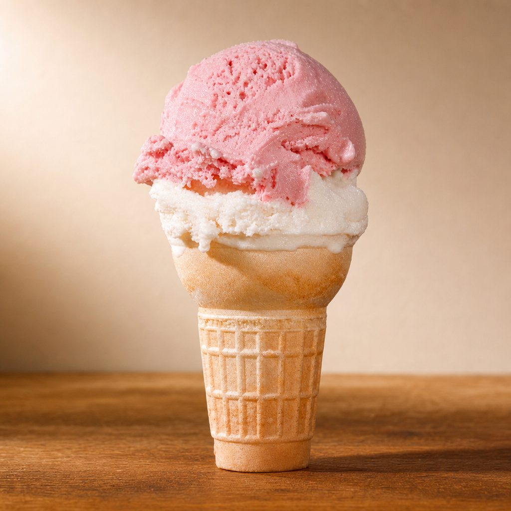 Single Split Scoop.